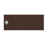Salsbury Industries 3352BRZ Replacement Door and Lock - Standard B Size - for Cluster Box Unit - with (3) Keys - Bronze