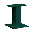 Salsbury Industries 3385GRN Replacement Pedestal - for CBU #3316, CBU #3313 and OPL #3302 - Green
