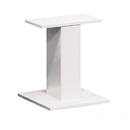 Salsbury Industries 3385WHT Replacement Pedestal - for CBU #3316, CBU #3313 and OPL #3302 - White