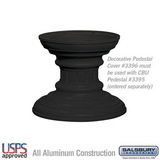 Salsbury Industries Regency Decorative Pedestal Cover - Short (Option for CBU Pedestal #3385)