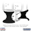 Salsbury Industries 3386BLK Regency Decorative Pedestal Cover - Short (Option for CBU Pedestal #3385) - Black