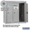 Salsbury Industries 3503ASU Vertical Mailbox - 3 Doors - Aluminum - Surface Mounted - USPS Access