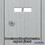 Salsbury Industries 3504ASU Vertical Mailbox - 4 Doors - Aluminum - Surface Mounted - USPS Access
