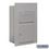 Salsbury Industries 3600C5-AFU Collection Unit - for 5 Door High 4B+ Mailbox Units - Aluminum - Front Loading - USPS Access
