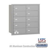 Salsbury Industries 4B+ Horizontal Mailbox - 10 B Doors - Rear Loading - USPS Access