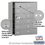 Salsbury Industries 3612AFU 4B+ Horizontal Mailbox - 12 B Doors (11 usable) - Aluminum - Front Loading - USPS Access