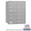 Salsbury Industries 3612ARU 4B+ Horizontal Mailbox - 12 B Doors - Aluminum - Rear Loading - USPS Access