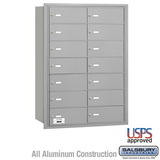 Salsbury Industries 4B+ Horizontal Mailbox - 14 B Doors - Rear Loading - USPS Access