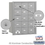 Salsbury Industries 3615ARU 4B+ Horizontal Mailbox - 15 A Doors - Aluminum - Rear Loading - USPS Access