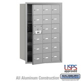 Salsbury Industries 4B+ Horizontal Mailbox - 18 A Doors (17 usable) - Front Loading - USPS Access