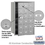 Salsbury Industries 3618AFU 4B+ Horizontal Mailbox - 18 A Doors (17 usable) - Aluminum - Front Loading - USPS Access