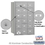 Salsbury Industries 3618ARU 4B+ Horizontal Mailbox - 18 A Doors - Aluminum - Rear Loading - USPS Access