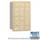 Salsbury Industries 3618SRP 4B+ Horizontal Mailbox - 18 A Doors - Sandstone - Rear Loading - Private Access