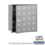 Salsbury Industries 4B+ Horizontal Mailbox - 20 A Doors (19 usable) - Front Loading - USPS Access