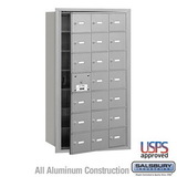 Salsbury Industries 4B+ Horizontal Mailbox - 21 A Doors (20 usable) - Front Loading - USPS Access