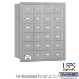 Salsbury Industries 4B+ Horizontal Mailbox - 24 A Doors - Rear Loading - USPS Access