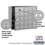 Salsbury Industries 3625AFU 4B+ Horizontal Mailbox - 25 A Doors (24 usable) - Aluminum - Front Loading - USPS Access