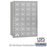 Salsbury Industries 4B+ Horizontal Mailbox - 28 A Doors - Rear Loading - USPS Access