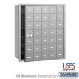 Salsbury Industries 4B+ Horizontal Mailbox - 35 A Doors (34 usable) - Front Loading - USPS Access