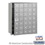 Salsbury Industries 3635AFU 4B+ Horizontal Mailbox - 35 A Doors (34 usable) - Aluminum - Front Loading - USPS Access