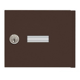 Salsbury Industries 3651BRZ Replacement Door and Lock - Standard A Size - for 4B+ Horizontal Mailbox - with (2) Keys - Bronze