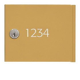 Salsbury Industries 3668GLD Custom Door Engraving - Regular - for Gold 4B+ Horizontal Mailbox Door (only engrave no mail box)