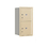 Salsbury Industries 3708S-2PSRP Recessed Mounted 4C Horizontal Mailbox-8 Door High Unit (30 1/2 Inches)-Single Column-Stand-Alone Parcel Locker-2 PL4's-Sandstone-Rear Loading-Private Access