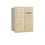 Salsbury Industries 3710D-07SRP Recessed Mounted 4C Horizontal Mailbox - 10 Door High Unit (37 1/2 Inches) - Double Column - 7 MB1 Doors / 1 PL5 and 1 PL6 - Sandstone - Rear Loading - Private Access