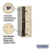 Salsbury Industries 3710S-2PSFP 10 Door High Recessed Mounted 4C Horizontal Parcel Locker with 2 Parcel Lockers in Sandstone with Private Access - Front Loading