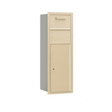 Salsbury Industries 3711S-1CSF 11 Door High Recessed Mounted 4C Horizontal Collection Box in Sandstone - Front Access