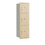 Salsbury Industries 3714S-3PSRU Recessed Mounted 4C Horizontal Mailbox-14 Door High Unit (51 1/2 Inches)-Single Column-Stand-Alone Parcel Locker-1 PL4 and 2 PL5's-Sandstone-Rear Loading-USPS Access