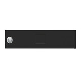 Salsbury Industries 3751BLK Replacement Door and Lock - Standard MB1 Size - for 4C Horizontal Mailbox - with (3) Keys - Black