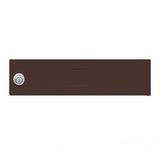 Salsbury Industries 3751BRZ Replacement Door and Lock - Standard MB1 Size - for 4C Horizontal Mailbox - with (3) Keys - Bronze