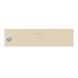 Salsbury Industries 3751SAN Replacement Door and Lock - Standard MB1 Size - for 4C Horizontal Mailbox - with (3) Keys - Sandstone