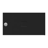 Salsbury Industries 3752BLK Replacement Door and Lock - Standard MB2 Size - for 4C Horizontal Mailbox - with (3) Keys - Black