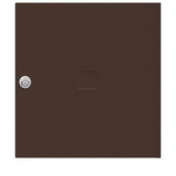 Salsbury Industries 3754BRZ Replacement Door and Lock - Standard MB4 Size - for 4C Horizontal Mailbox - with (3) Keys - Bronze