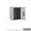 Salsbury Industries 3806S-1PAFU 6 Door High Surface Mounted 4C Horizontal Parcel Locker with 1 Parcel Locker in Aluminum with USPS Access