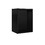Salsbury Industries 3806S-BLK Surface Mounted Enclosure - for 3706 Single Column Unit - Black