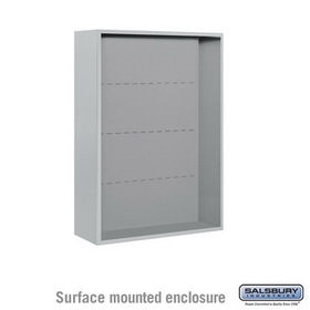 Salsbury Industries Surface Mounted Enclosure - for 3711 Double Column Unit