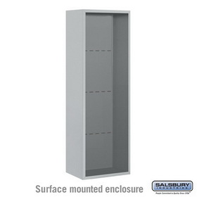 Salsbury Industries Surface Mounted Enclosure - for 3711 Single Column Unit