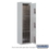 Salsbury Industries 3816S-3PAFP Maximum Height Surface Mounted 4C Horizontal Parcel Locker with 3 Parcel Lockers in Aluminum with Private Access