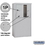 Salsbury Industries 3906D-2PAFU 6 Door High Free-Standing 4C Horizontal Parcel Locker with 2 Parcel Lockers in Aluminum with USPS Access