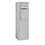 Salsbury Industries 3907S-05AFP Free-Standing 4C Horizontal Mailbox Unit - 7 Door High Unit (55-1/4 Inches) - Single Column - 5 MB1 Doors - Aluminum - Front Loading - Private Access