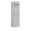 Salsbury Industries 3908S-01AFU Free-Standing 4C Horizontal Mailbox Unit - 8 Door High Unit (58-3/4 Inches) - Single Column - 1 MB1 Door / 1 PL5 - Aluminum - Front Loading - USPS Access