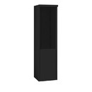 Salsbury Industries 3910S-BLK Free-Standing Enclosure - for 3710 Single Column Unit - Black