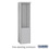 Salsbury Industries 3911S-ALM Free-Standing Enclosure - for 3711 Single Column Unit - Aluminum