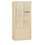Salsbury Industries 3912D-10SFU Free-Standing 4C Horizontal Mailbox Unit - 12 Door High Unit (69-1/4 Inches) - Double Column - 10 MB1 Doors / 2 PL6's - Sandstone - Front Loading - USPS Access