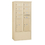 Salsbury Industries 3914D-07SFP Free-Standing 4C Horizontal Mailbox Unit - 14 Door High Unit (69-1/4 Inches) - Double Column - 7 MB2 Doors / 2 PL6's - Sandstone - Front Loading - Private Access