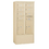 Salsbury Industries 3914D-07SFU Free-Standing 4C Horizontal Mailbox Unit - 14 Door High Unit (69-1/4 Inches) - Double Column - 7 MB2 Doors / 2 PL6's - Sandstone - Front Loading - USPS Access