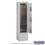 Salsbury Industries 3916S-3PAFU Maximum Height Free-Standing 4C Horizontal Parcel Locker with 3 Parcel Lockers in Aluminum with USPS Access